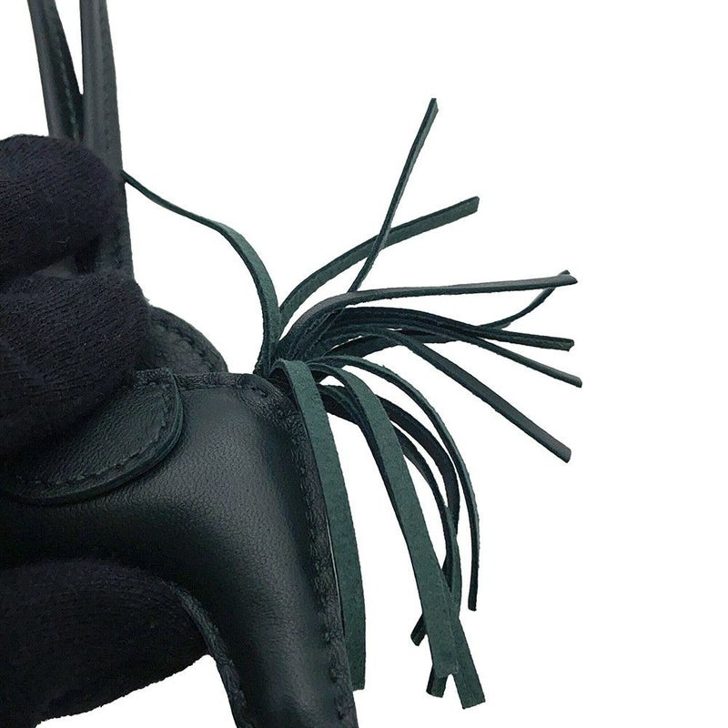 エルメス バッグチャーム ロデオ PM ヴェールシプレ ラムスキン D刻印 HERMES