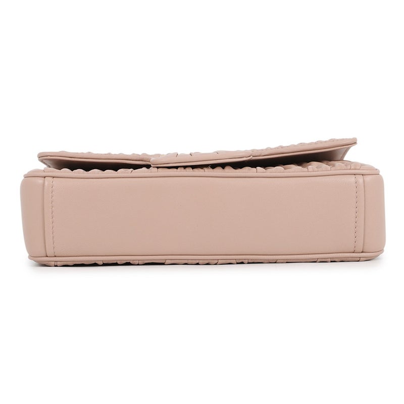 プラダ チェーンショルダーバッグ ギャザー ナッパレザー 1BD235 PRADA
