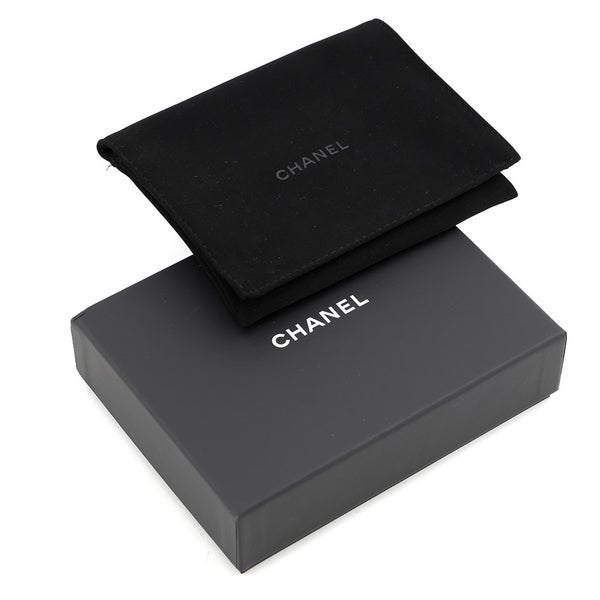 シャネル カードケース マトラッセ ココマーク キャビアスキン ラインストーン AP4178 CHANEL 名刺入れ 黒