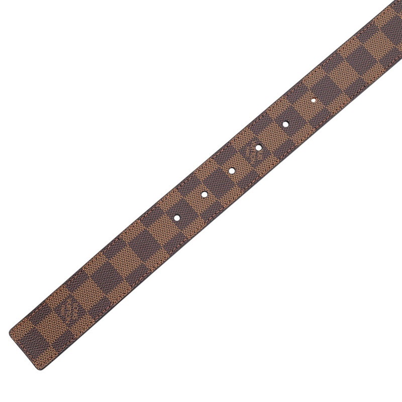 ルイヴィトン ベルト ダミエ・エベヌ サンチュール・アンヴァントゥール リバーシブル 35MM サイズ95 M9677 LOUIS VUITTON