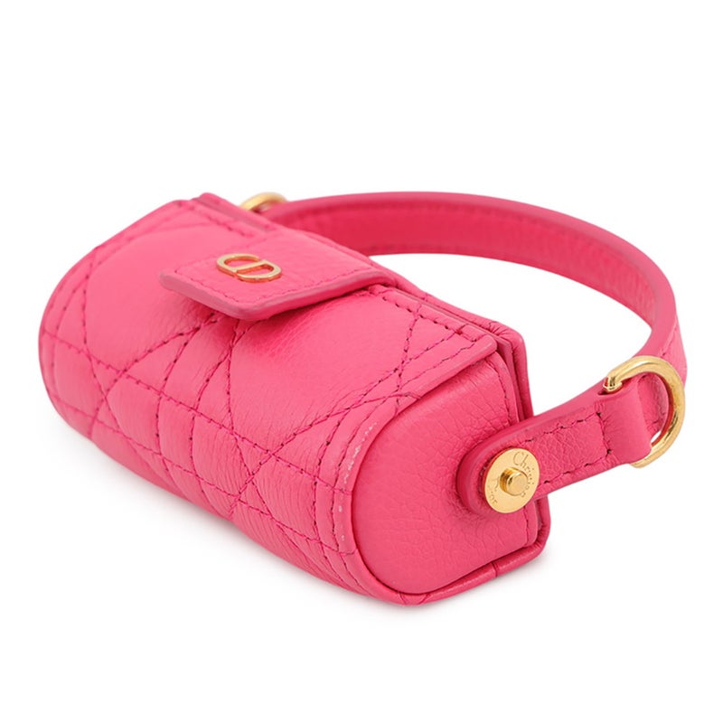 クリスチャン・ディオール リップスティックホルダー カロ CARO カナージュ グレインカーフレザー S5112WHPL Christian Dior