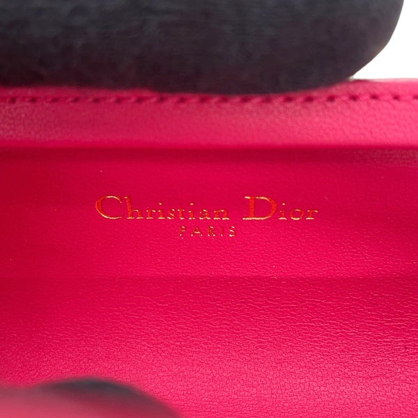 クリスチャン・ディオール リップスティックホルダー カロ CARO カナージュ グレインカーフレザー S5112WHPL Christian Dior