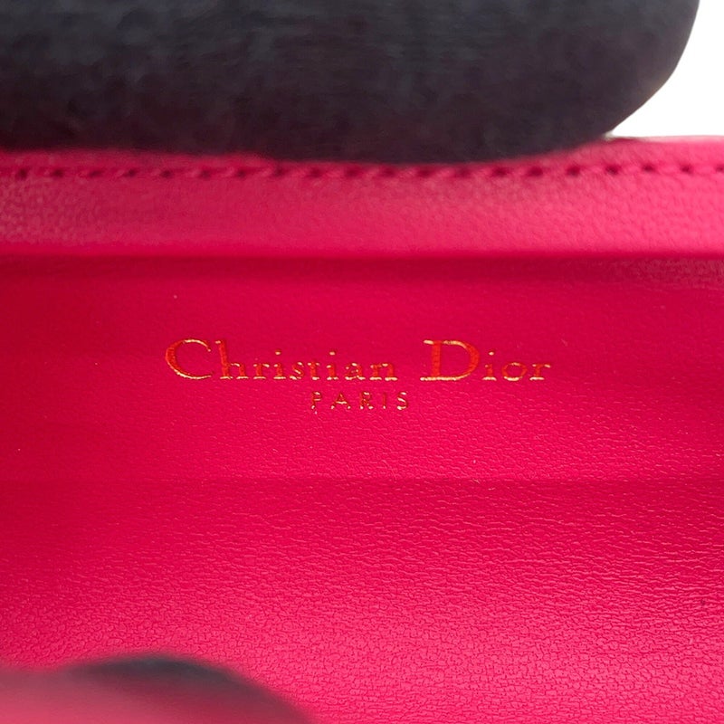 クリスチャン・ディオール リップスティックホルダー カロ CARO カナージュ グレインカーフレザー S5112WHPL Christian Dior