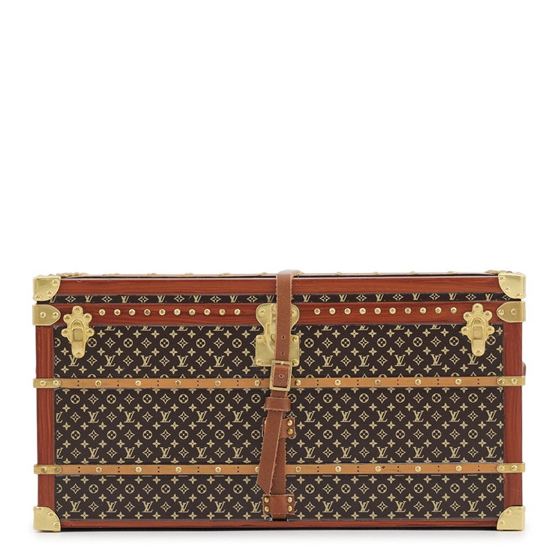 ルイヴィトン ノベルティ モノグラム トランク オブジェ ペーパーウェイト MISS FRANCE M99408 LOUIS VUITTON 置物