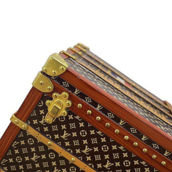 ルイヴィトン ノベルティ モノグラム トランク オブジェ ペーパーウェイト MISS FRANCE M99408 LOUIS VUITTON 置物