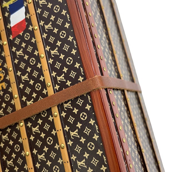 ルイヴィトン ノベルティ モノグラム トランク オブジェ ペーパーウェイト MISS FRANCE M99408 LOUIS VUITTON 置物