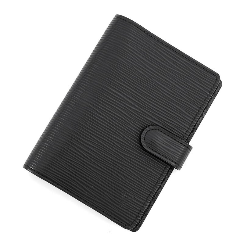 ルイヴィトン 手帳カバー エピ アジェンダPM R20052 LOUIS VUITTON ヴィトン 手帳 ノート ブラック 黒