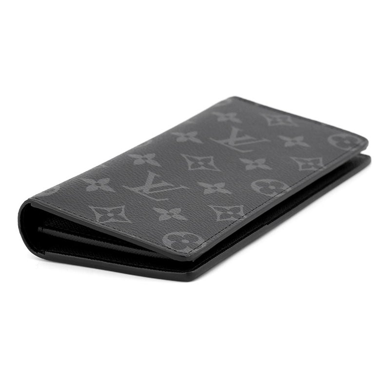 ルイヴィトン 長財布 モノグラム・エクリプス ポルトフォイユ・ブラザ M61697 LOUIS VUITTON ブラック 黒