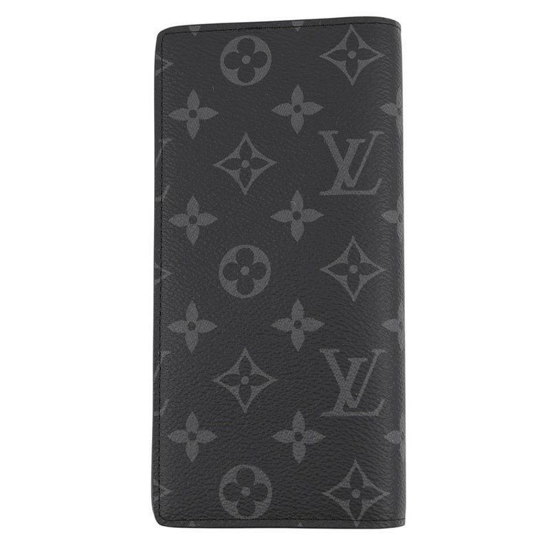 ルイヴィトン 長財布 モノグラム・エクリプス ポルトフォイユ・ブラザ M61697 LOUIS VUITTON ブラック 黒