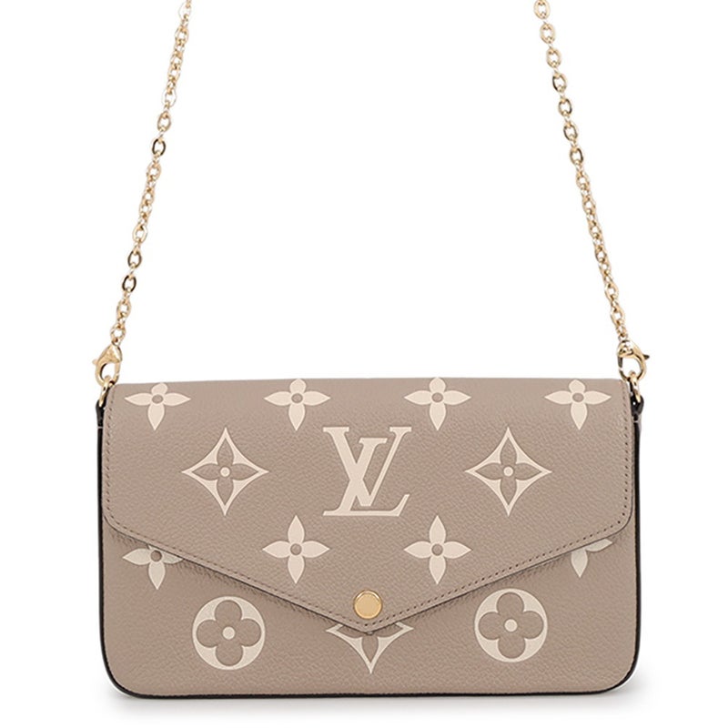 ルイヴィトン チェーンウォレット モノグラム・アンプラント ポシェット・フェリシー M82610 LOUIS VUITTON 長財布