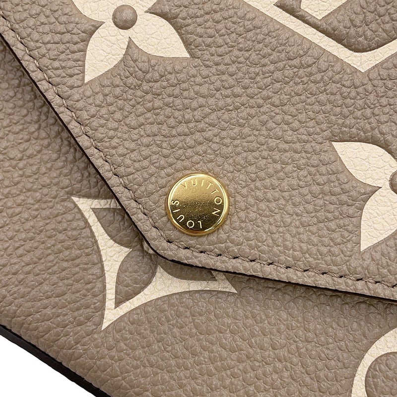 ルイヴィトン チェーンウォレット モノグラム・アンプラント ポシェット・フェリシー M82610 LOUIS VUITTON 長財布