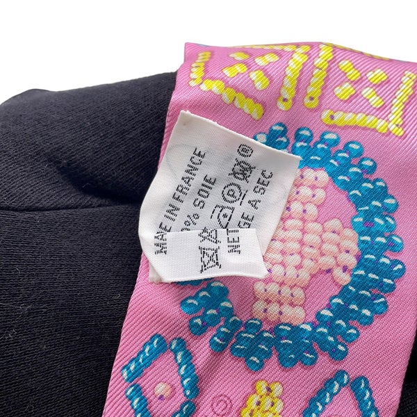 エルメス スカーフ ツイリー ケリーアンペルル Kelly en perles HERMES シルクツイル 2020秋冬