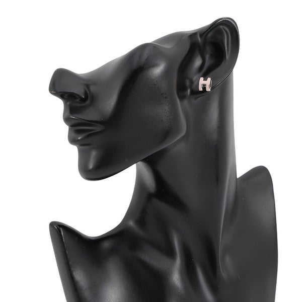 エルメス ピアス ミニ・ポップアッシュ ピンク/シルバー金具 HERMES アクセサリー