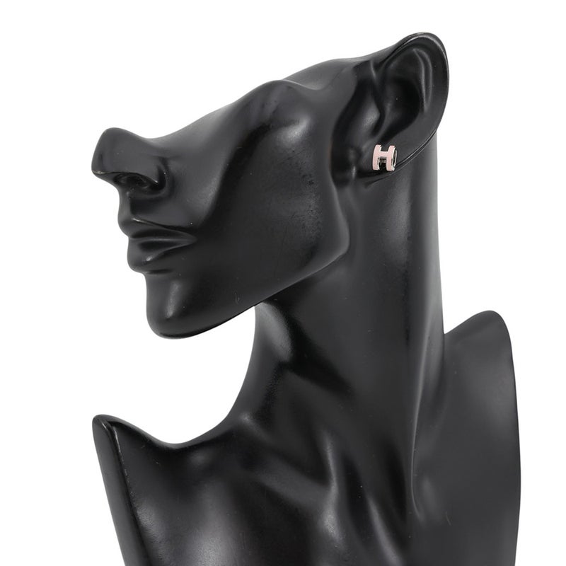 エルメス ピアス ミニ・ポップアッシュ ピンク/シルバー金具 HERMES アクセサリー