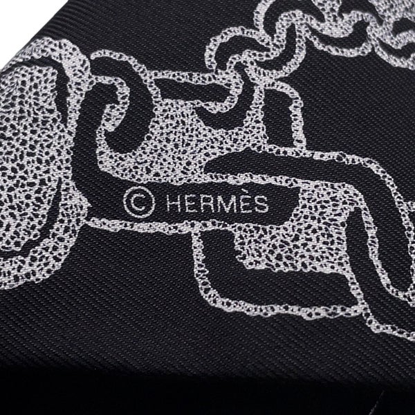 エルメス スカーフ ツイリー ブックル・エ・マイヨン BOUCLES ET MAILLONS HERMES 2026年秋冬 黒