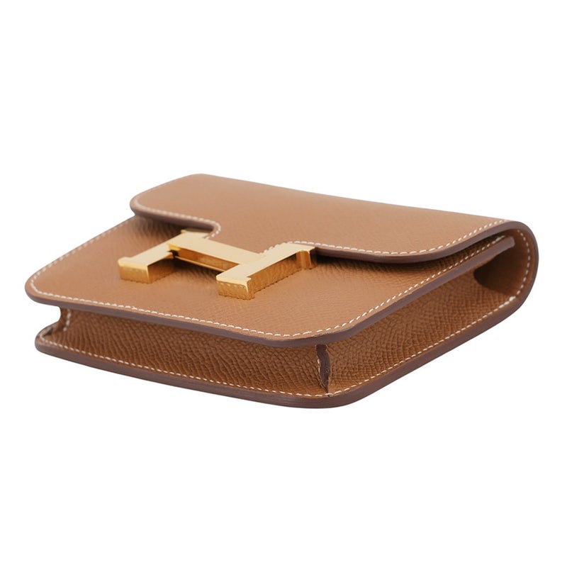 エルメス 財布 コンスタンス スリム ゴールド/ゴールド金具 エプソン W刻印 HERMES 財布