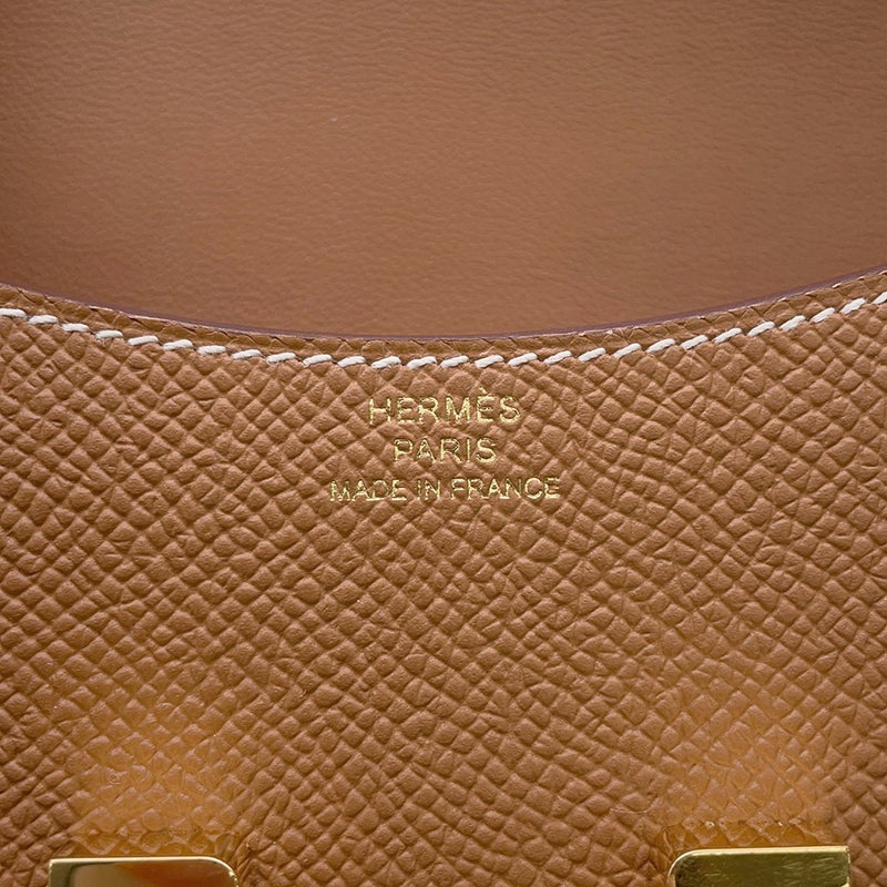 エルメス 財布 コンスタンス スリム ゴールド/ゴールド金具 エプソン W刻印 HERMES 財布