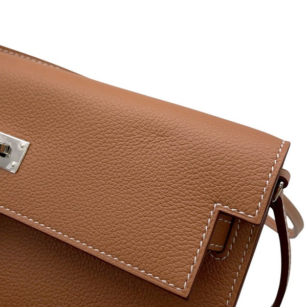 エルメス ケリーウォレット ロング トゥーゴー ゴールド/シルバー金具 エバーカラー K刻印 財布
