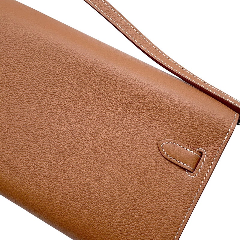 エルメス ケリーウォレット ロング トゥーゴー ゴールド/シルバー金具 エバーカラー K刻印 財布