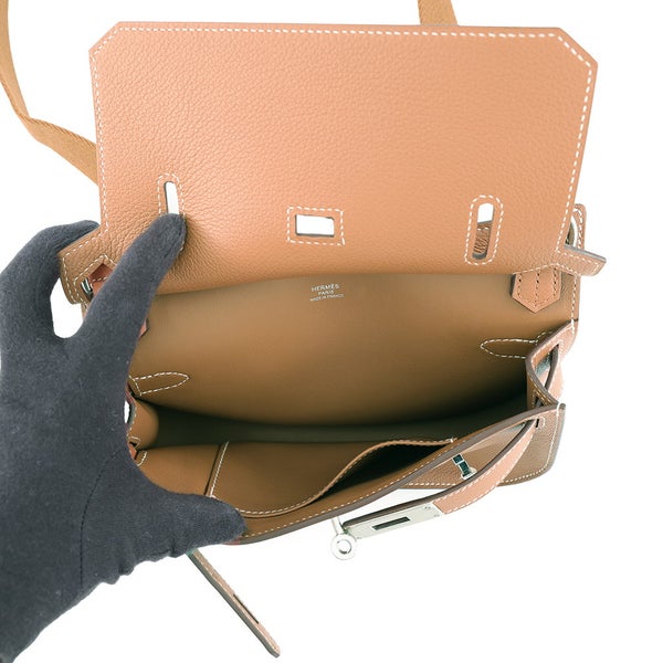 エルメス ジプシエール ミニ ゴールド/シルバー金具 エバーカラー B刻印