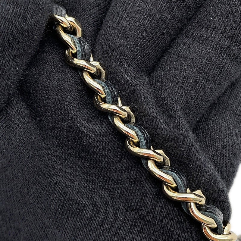 シャネル チェーンショルダーバッグ マトラッセ ココマーク キャビアスキン AP4438 CHANEL 黒