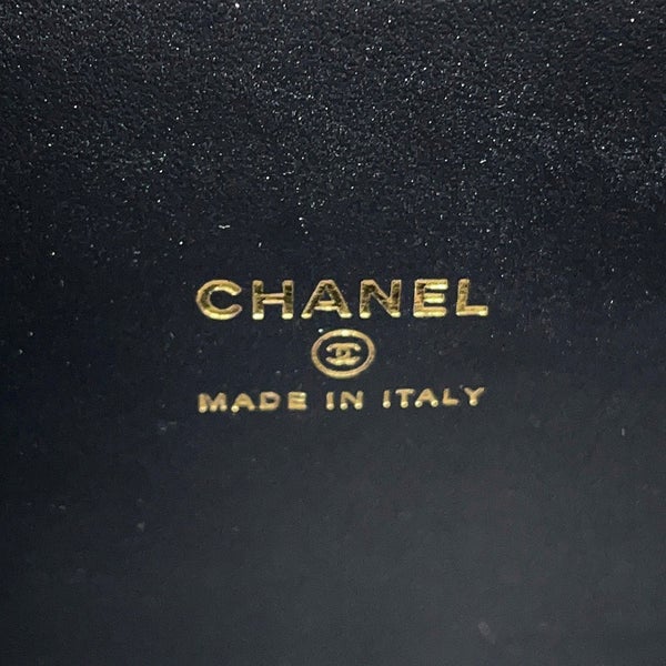 シャネル チェーンショルダーバッグ マトラッセ ココマーク キャビアスキン AP4438 CHANEL 黒