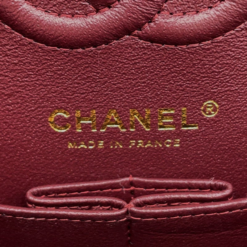 シャネル チェーンショルダーバッグ クラシック マトラッセ23 ココマーク キャビアスキン A01113 CHANEL 黒
