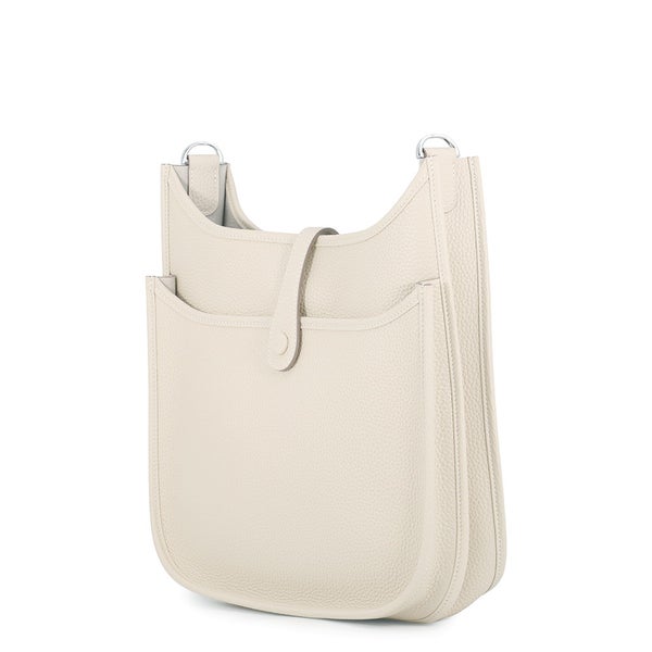 エルメス ショルダーバッグ エブリン3 PM クレ/シルバー金具 トリヨンクレマンス G刻印 HERMES Evelyne
