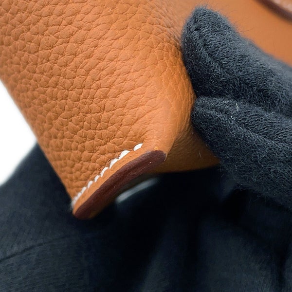 エルメス ショルダーバッグ ヴィドポッシュ ゴールド/シルバー金具 トゴ G刻印 HERMES
