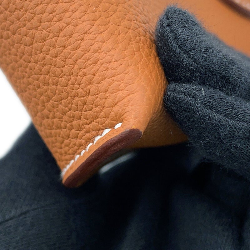 エルメス ショルダーバッグ ヴィドポッシュ ゴールド/シルバー金具 トゴ G刻印 HERMES