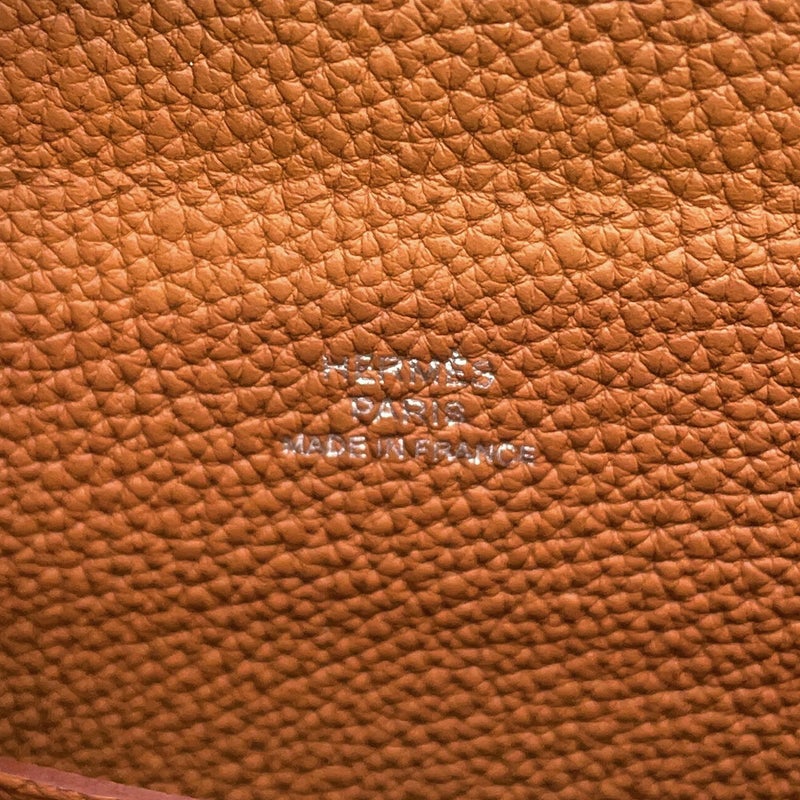 エルメス ショルダーバッグ ヴィドポッシュ ゴールド/シルバー金具 トゴ G刻印 HERMES