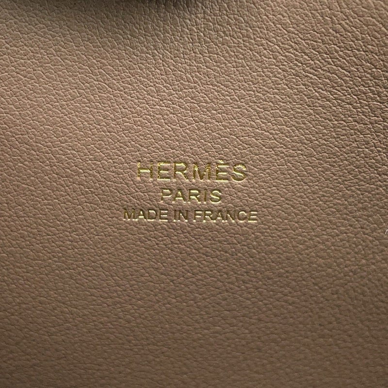 エルメス ボリード1923 ミニ エトゥープ/ゴールド金具 エバーカラー G刻印 HERMES 2wayショルダー