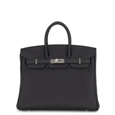Hermès Birkin 25 Black Togo Palladium