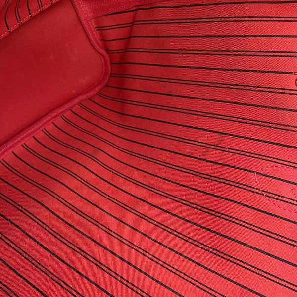 ルイヴィトン トートバッグ ダミエ・エベヌ ネヴァーフルMM ポーチ付き N41358 LOUIS VUITTON