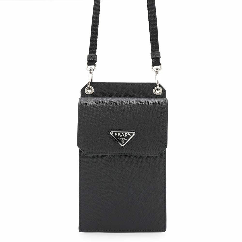 プラダ スマートフォンホルダー サフィアーノレザー 2ZH068 PRADA