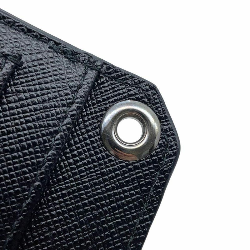 プラダ スマートフォンホルダー サフィアーノレザー 2ZH068 PRADA カードホルダー 黒