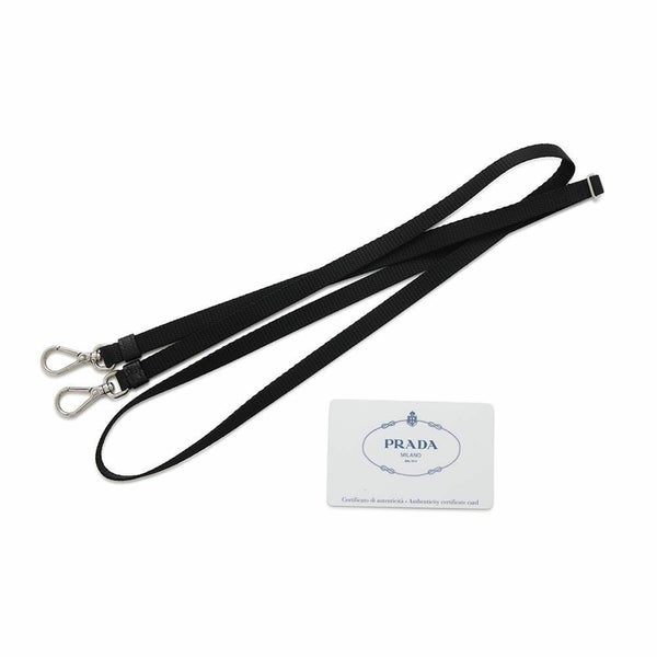 プラダ スマートフォンホルダー サフィアーノレザー 2ZH068 PRADA カードホルダー 黒