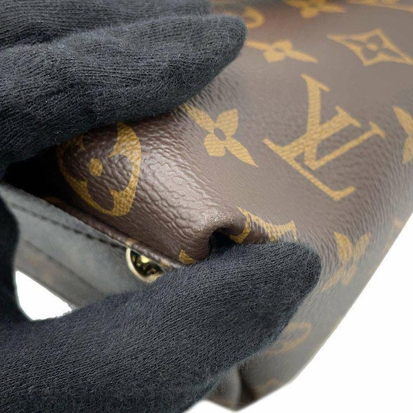 ルイヴィトン ハンドバッグ モノグラム VトートBB M43966 LOUIS VUITTON 2way レッド