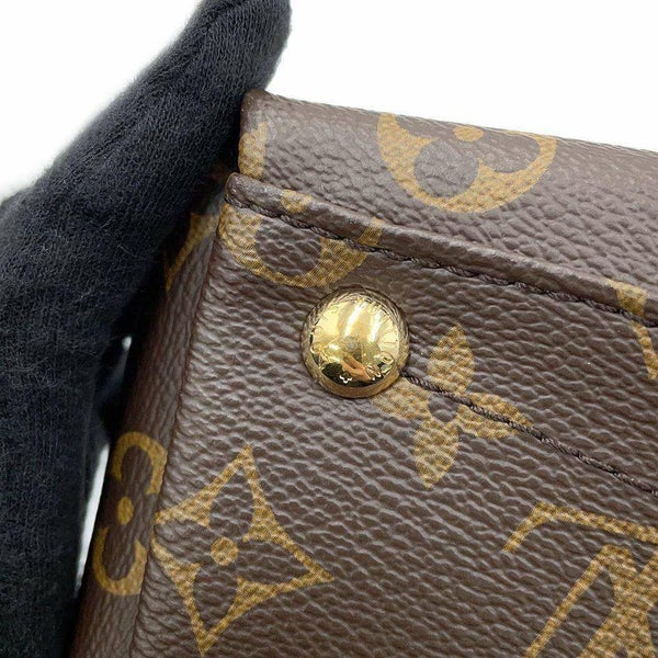 ルイヴィトン ハンドバッグ モノグラム VトートBB M43966 LOUIS VUITTON 2way レッド