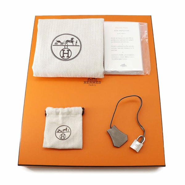 エルメス バーキン30 グリアスファルト/シルバー金具 トゴ C刻印 HERMES Birkin ハンドバッグ