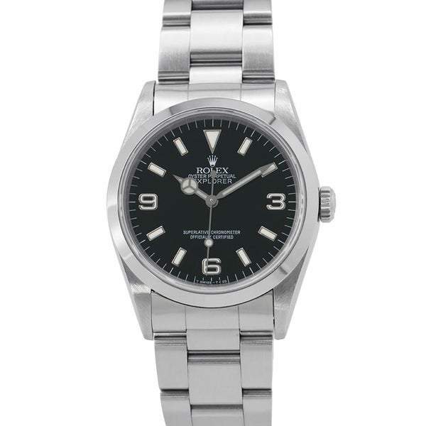ロレックス エクスプローラー1 T番 14270 ROLEX 腕時計 黒文字盤