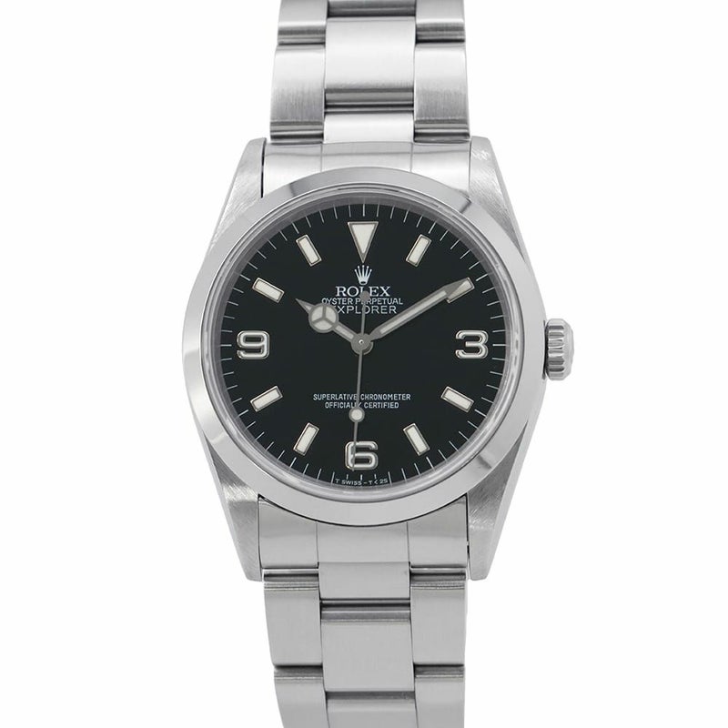 ロレックス エクスプローラー1 T番 14270 ROLEX 腕時計 黒文字盤