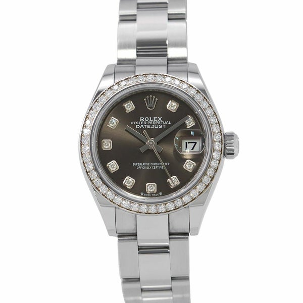 ロレックス デイトジャスト 279384RBR レディース ROLEX 腕時計 グレー文字盤