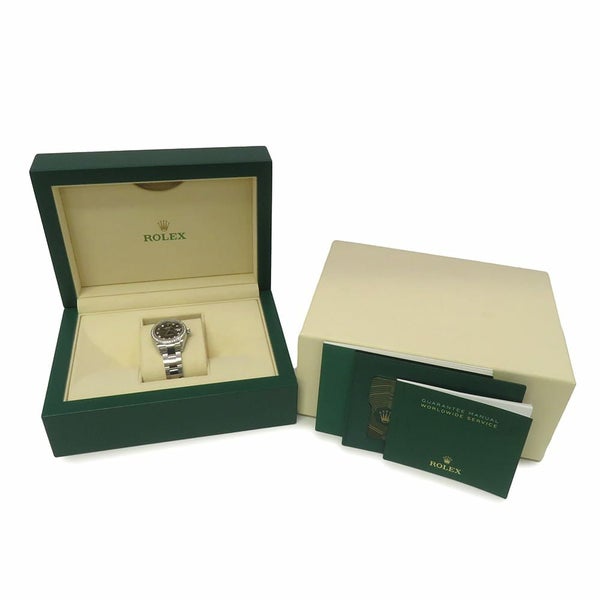 ロレックス デイトジャスト 279384RBR レディース ROLEX 腕時計 グレー文字盤