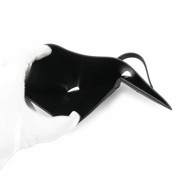 エルメス 三つ折り財布 ベアンコンビネ モノクローム ブラック/ブラック金具 エプソン B刻印 黒