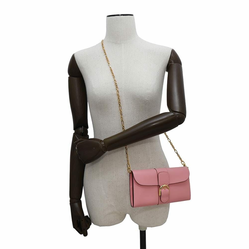 デルヴォー チェーンウォレット ブリヨン ロング カーフレザー Delvaux