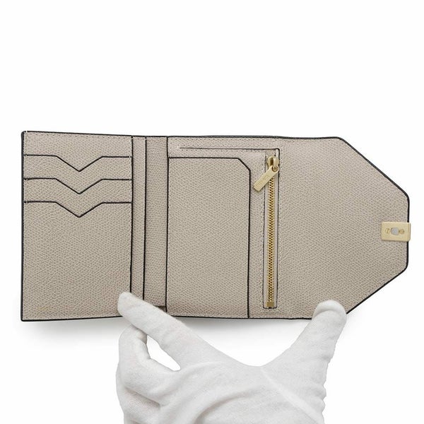 デルヴォー 三つ折り財布 イジィデ ウォレット レザー SGES0005028LOCPS99PD Delvaux 財布