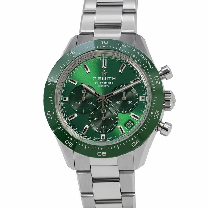 ゼニス クロノマスター スポーツ ヨシダ スペシャル 03.3107.3600/56.M3100 ZENITH グリーンラッカー文字盤