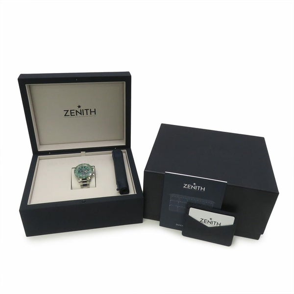 ゼニス クロノマスター スポーツ ヨシダ スペシャル 03.3107.3600/56.M3100 ZENITH グリーンラッカー文字盤