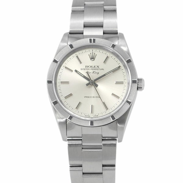 ロレックス エアキング D番 14010M ROLEX 腕時計 シルバー文字盤